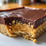 No-Bake Peanut Butter Chocolate Bars