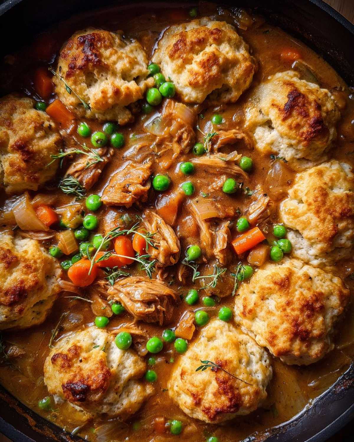 One-Pot Chicken and Dumplings - detail 2