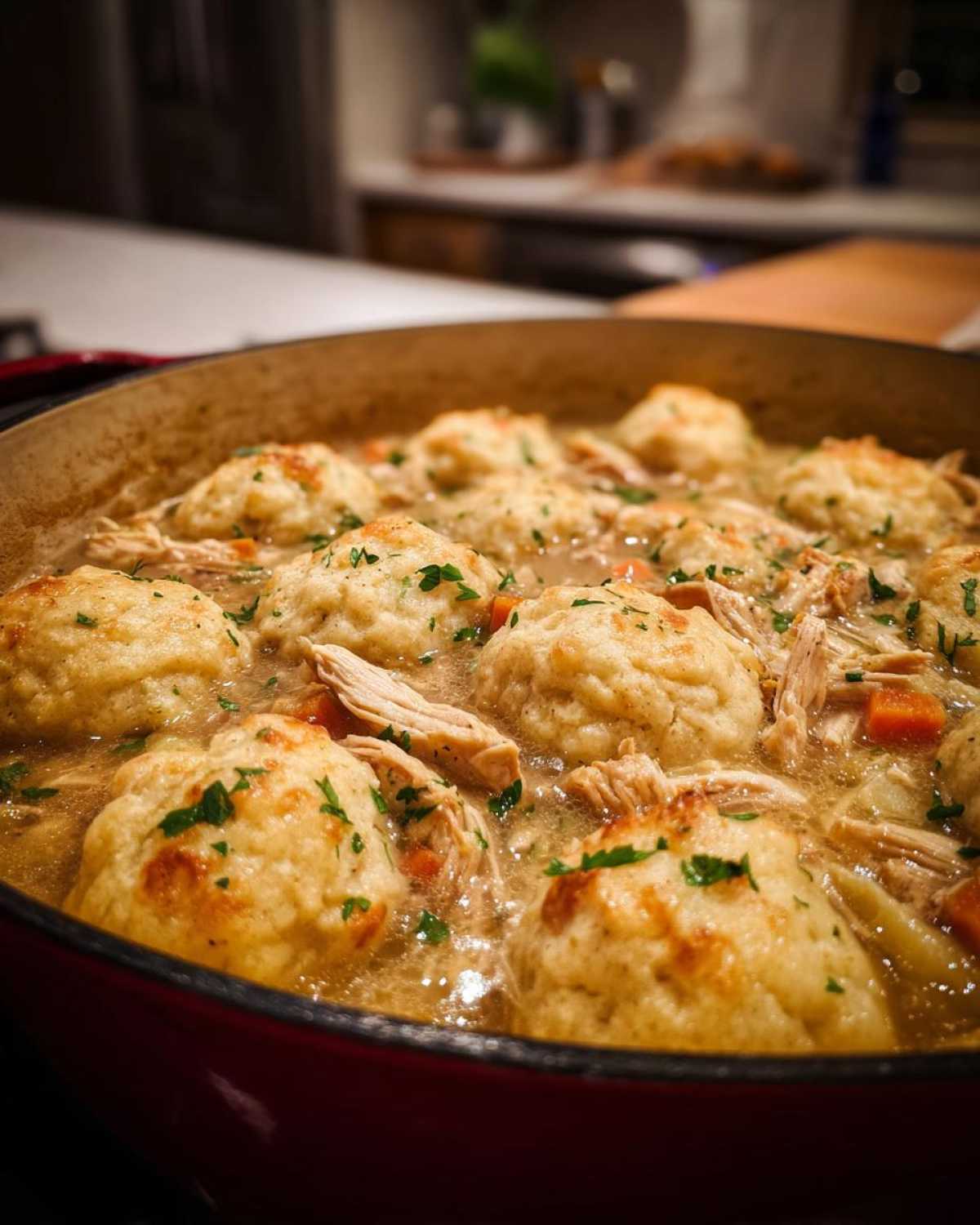One-Pot Chicken and Dumplings - detail 4