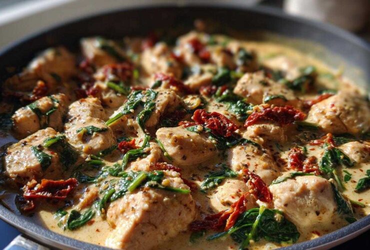 One-Pot Creamy Tuscan Chicken