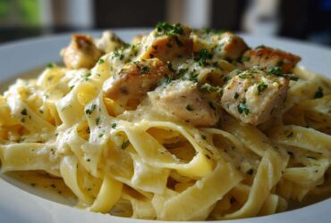 One-Pot Garlic Parmesan Chicken Alfredo