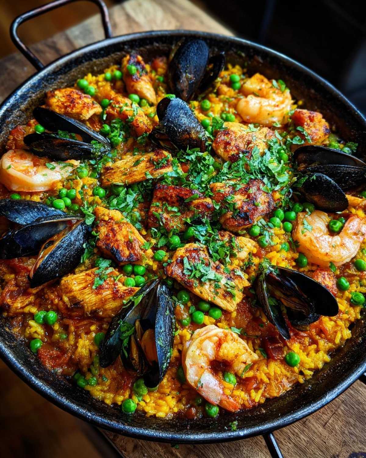 One-Pot Spanish Paella (Seafood & Chicken) - detail 1