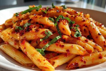 Penne Arrabbiata (Spicy Tomato Pasta)
