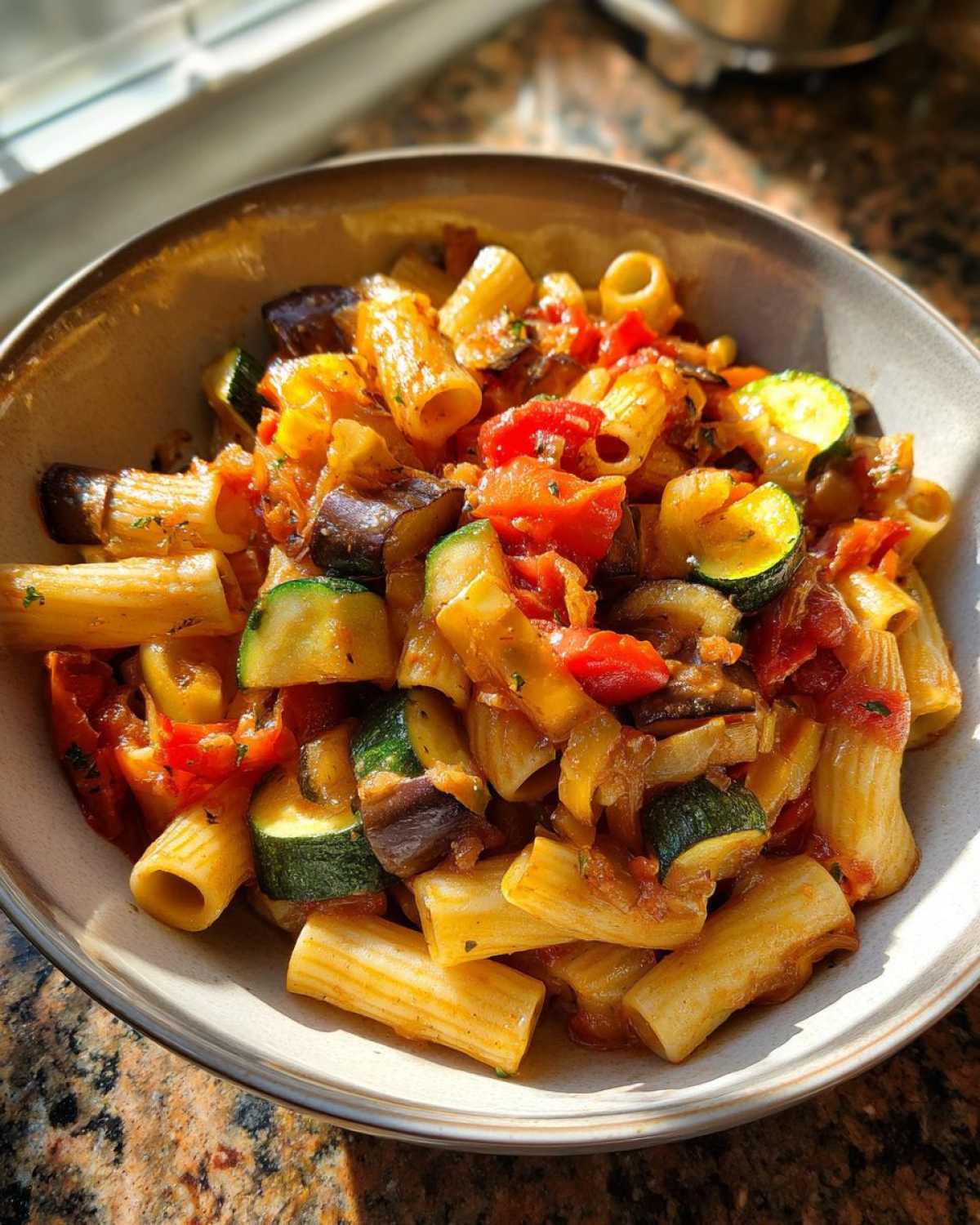 Ratatouille Pasta (Vegetable-Packed) - detail 1