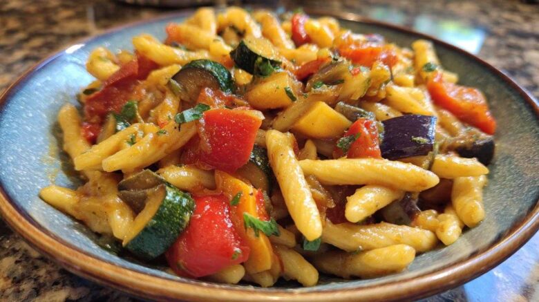 Ratatouille Pasta (Vegetable-Packed)