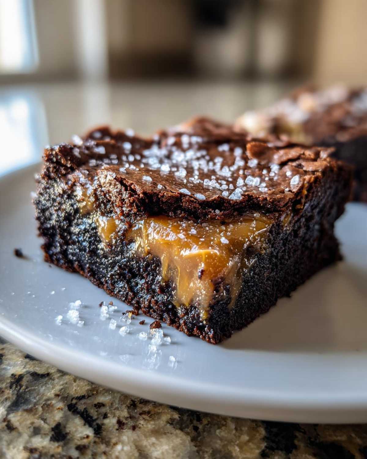 Salted Caramel Brownies - detail 2