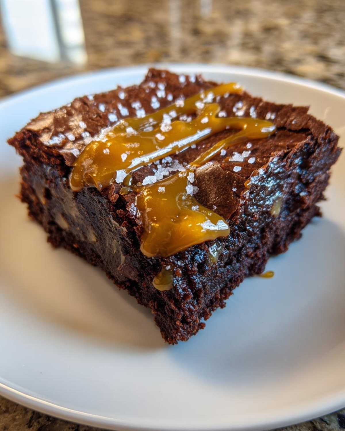 Salted Caramel Brownies - detail 3