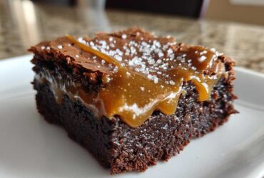 Salted Caramel Brownies