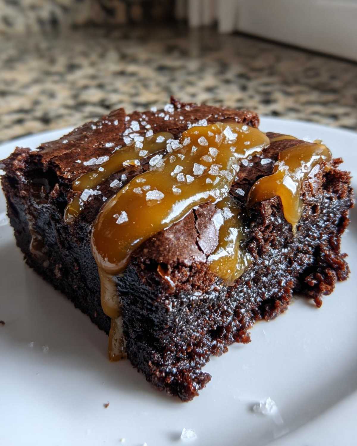 Salted Caramel Brownies - detail 4