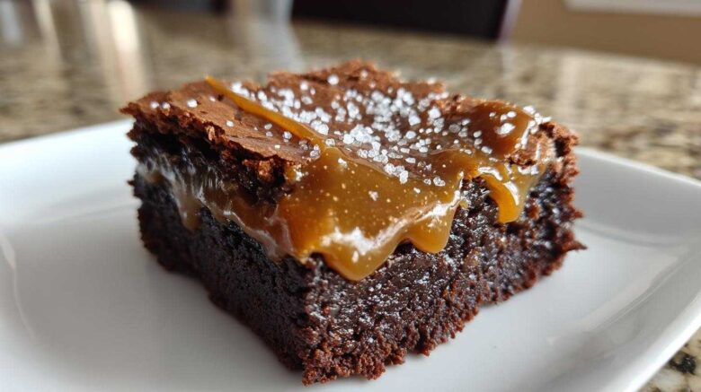Salted Caramel Brownies