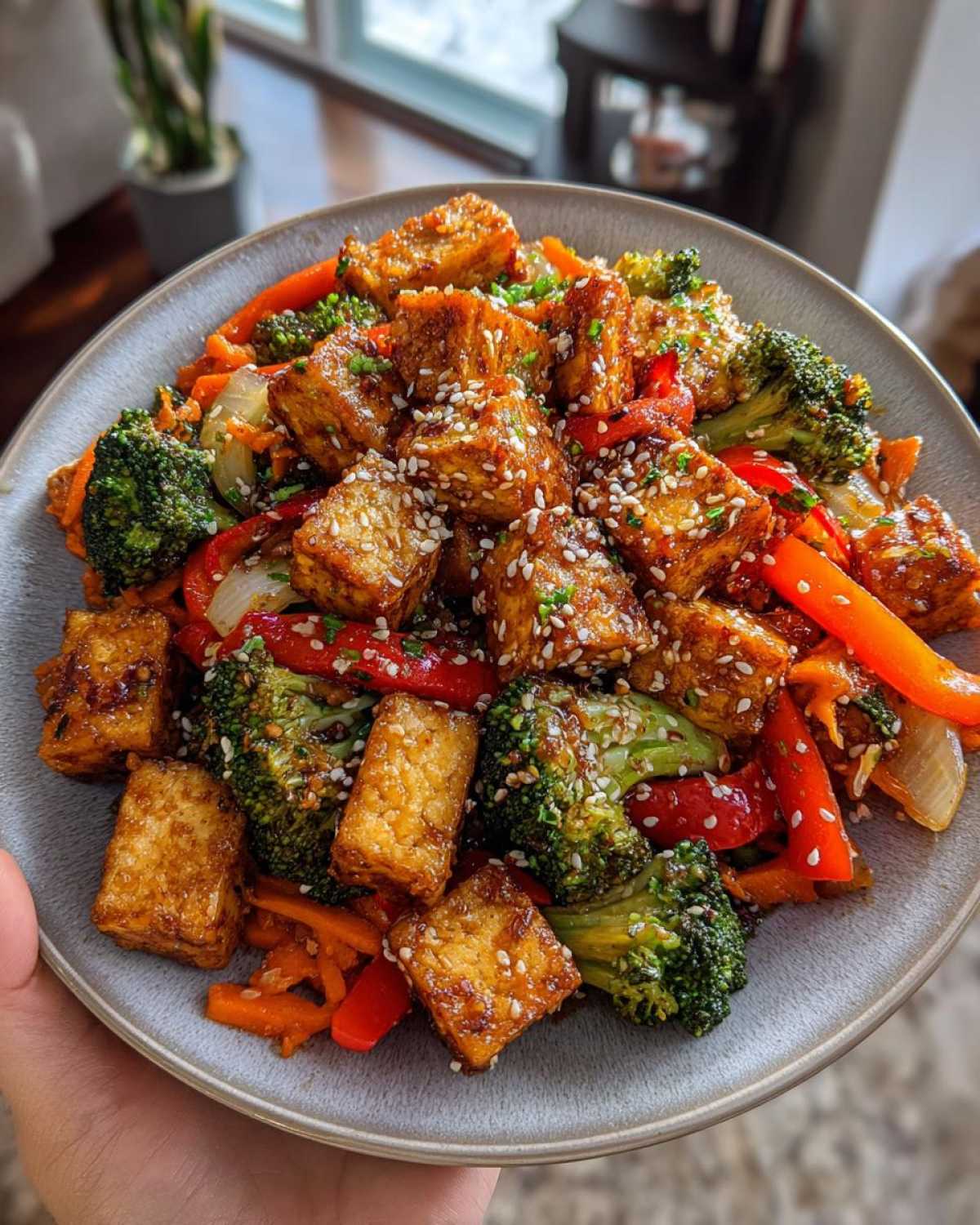 Sesame Ginger Tofu Stir-Fry - detail 1