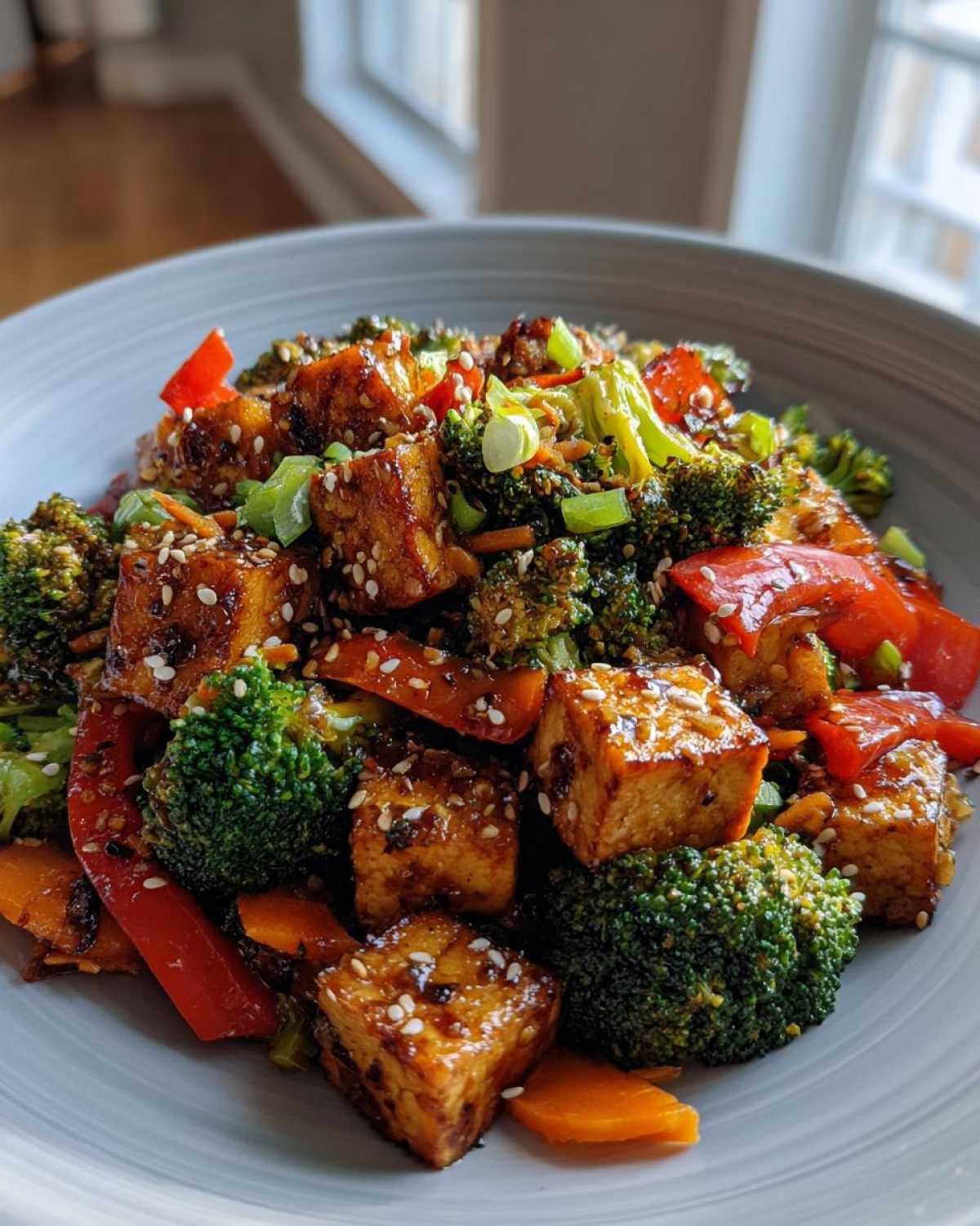 Sesame Ginger Tofu Stir-Fry - detail 3