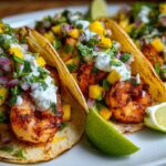 Shrimp Tacos with Mango Salsa