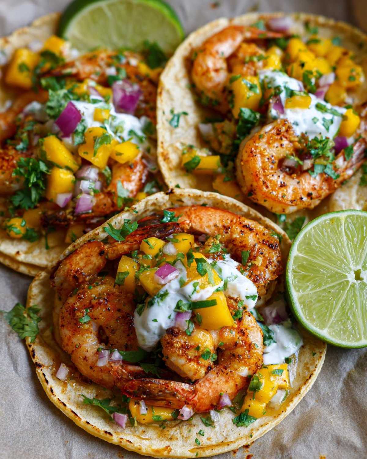 Shrimp Tacos with Mango Salsa - detail 4