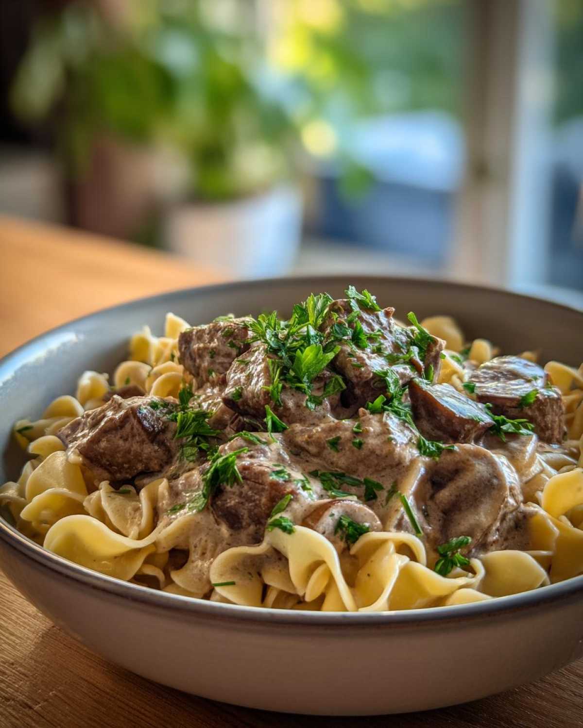 Slow Cooker Beef Stroganoff - detail 4