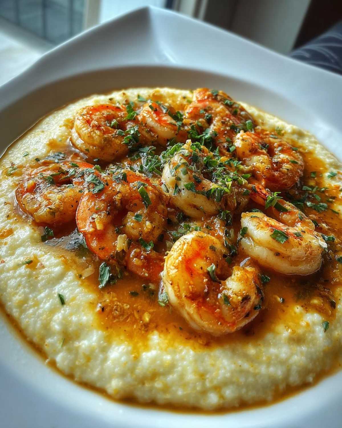 Southern Shrimp and Grits - detail 4