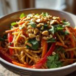 Spicy Thai Peanut Noodle Salad