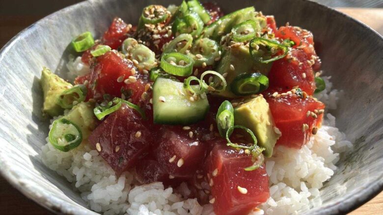 Spicy Tuna Poke Bowl