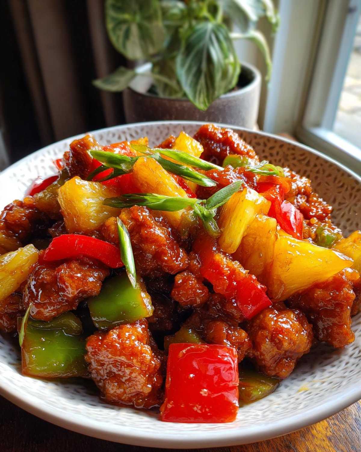 Sweet and Sour Pork Stir-Fry - detail 2