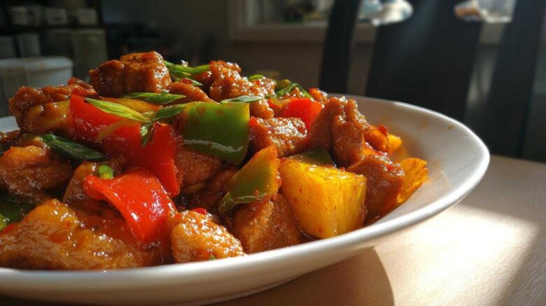 Sweet and Sour Pork Stir-Fry