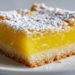 Tangy Lemon Bars with Shortbread Crust