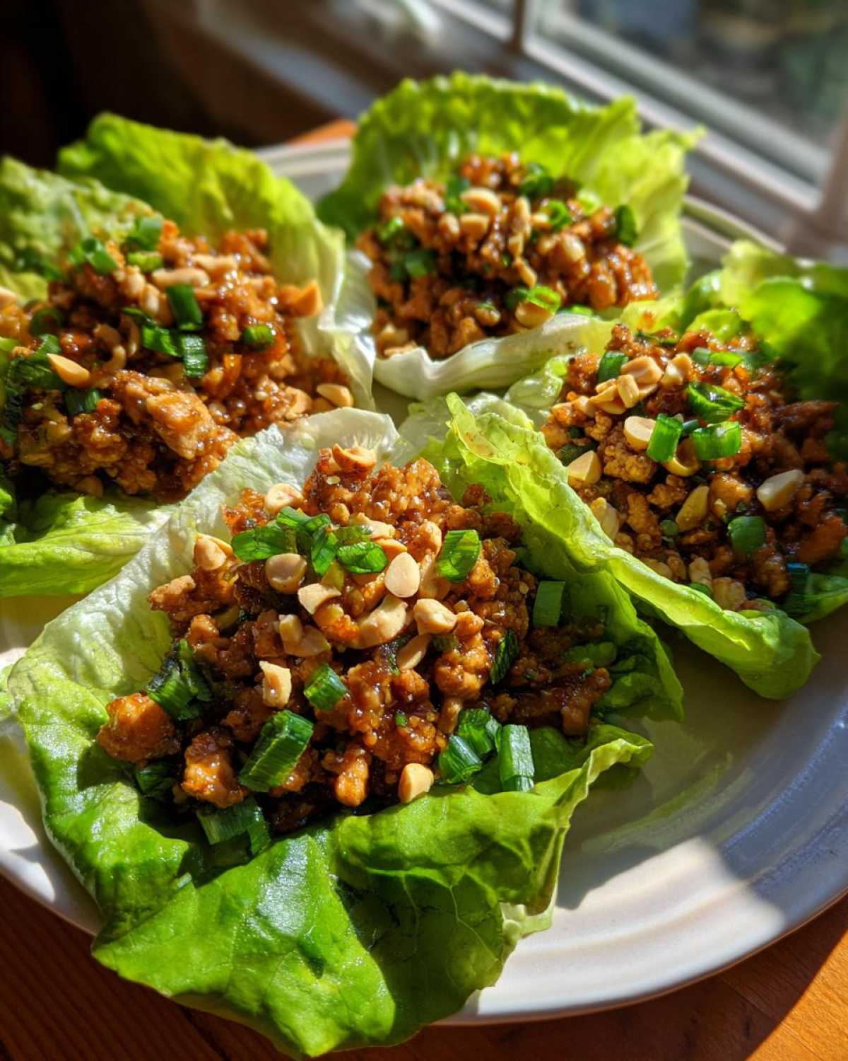 Teriyaki Chicken Lettuce Wraps - detail 4
