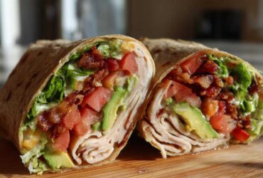 Turkey Avocado Club Wrap