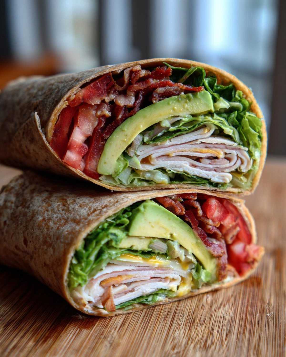Turkey Avocado Club Wrap - detail 4
