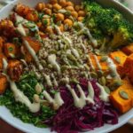 Vegan Buddha Bowl with Tahini Dressing