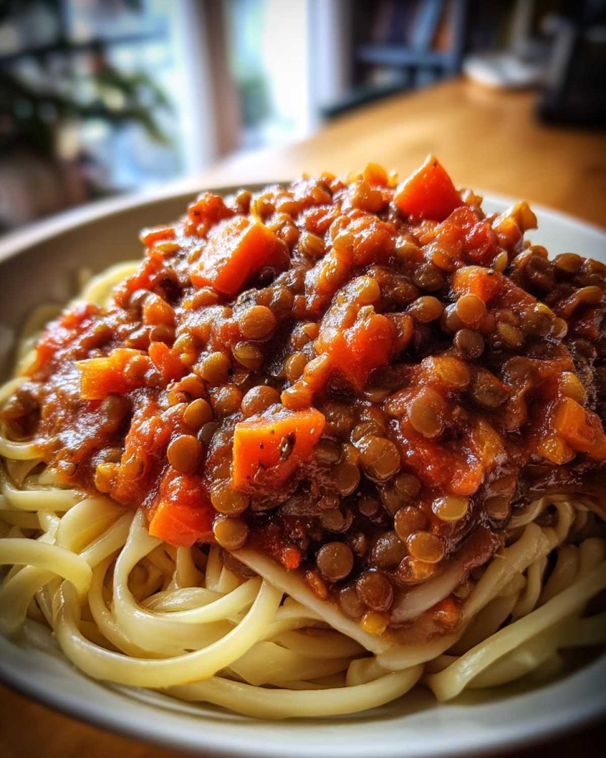 Vegan Lentil Bolognese - detail 4