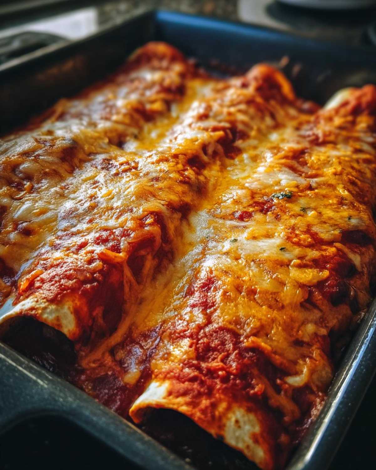 Vegetarian Black Bean Enchiladas - detail 3