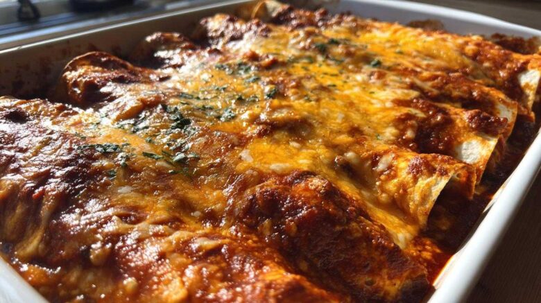 Vegetarian Black Bean Enchiladas
