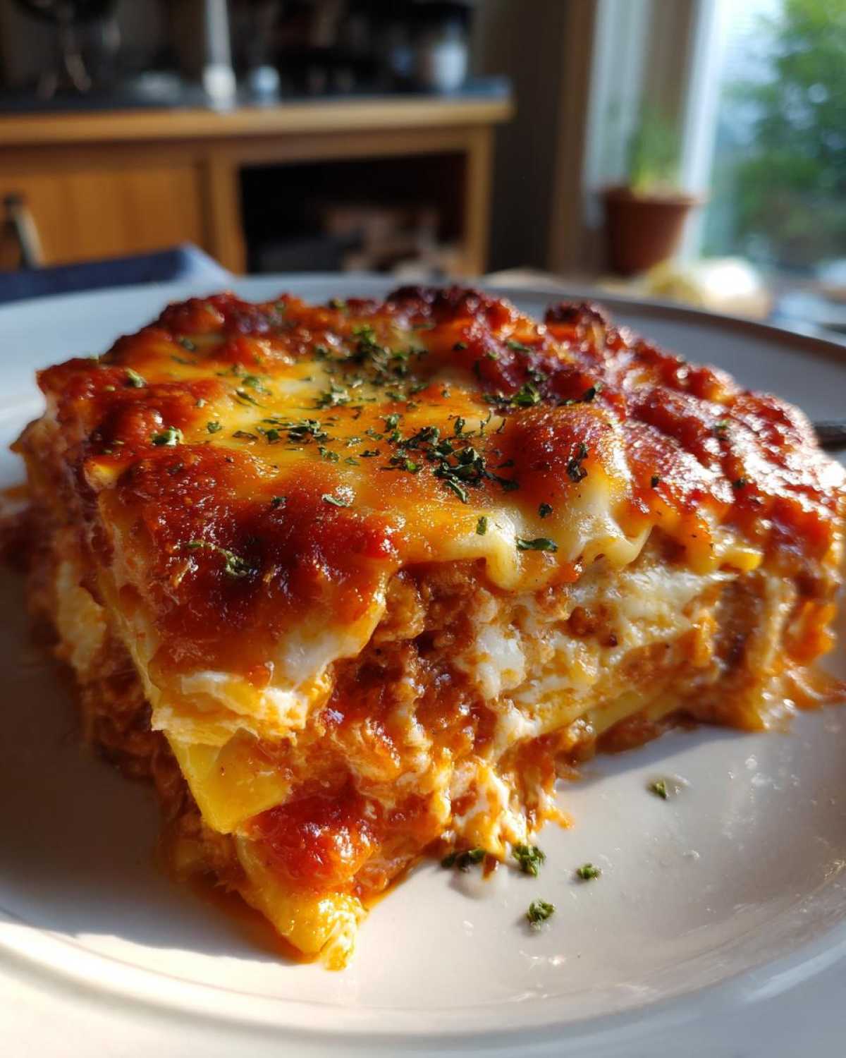 5-Ingredient Cheesy Baked Ravioli (Lazy Lasagna Hack) - detail 1