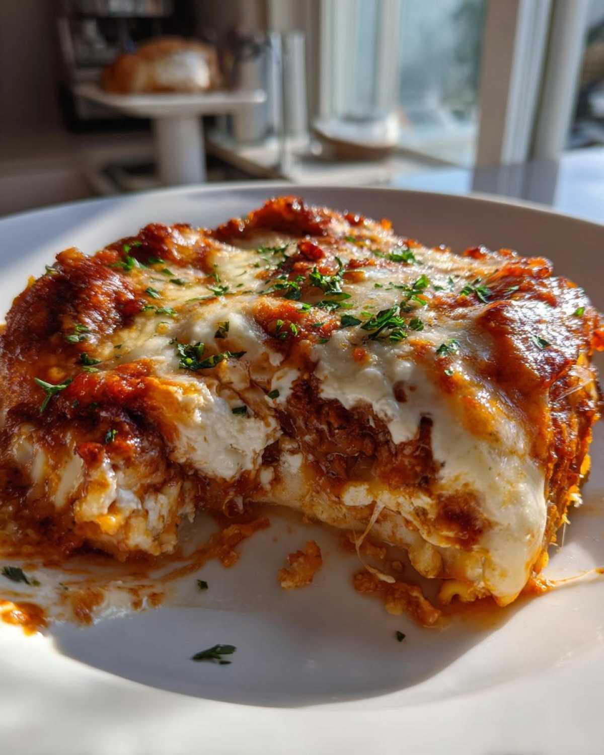 5-Ingredient Cheesy Baked Ravioli (Lazy Lasagna Hack) - detail 2