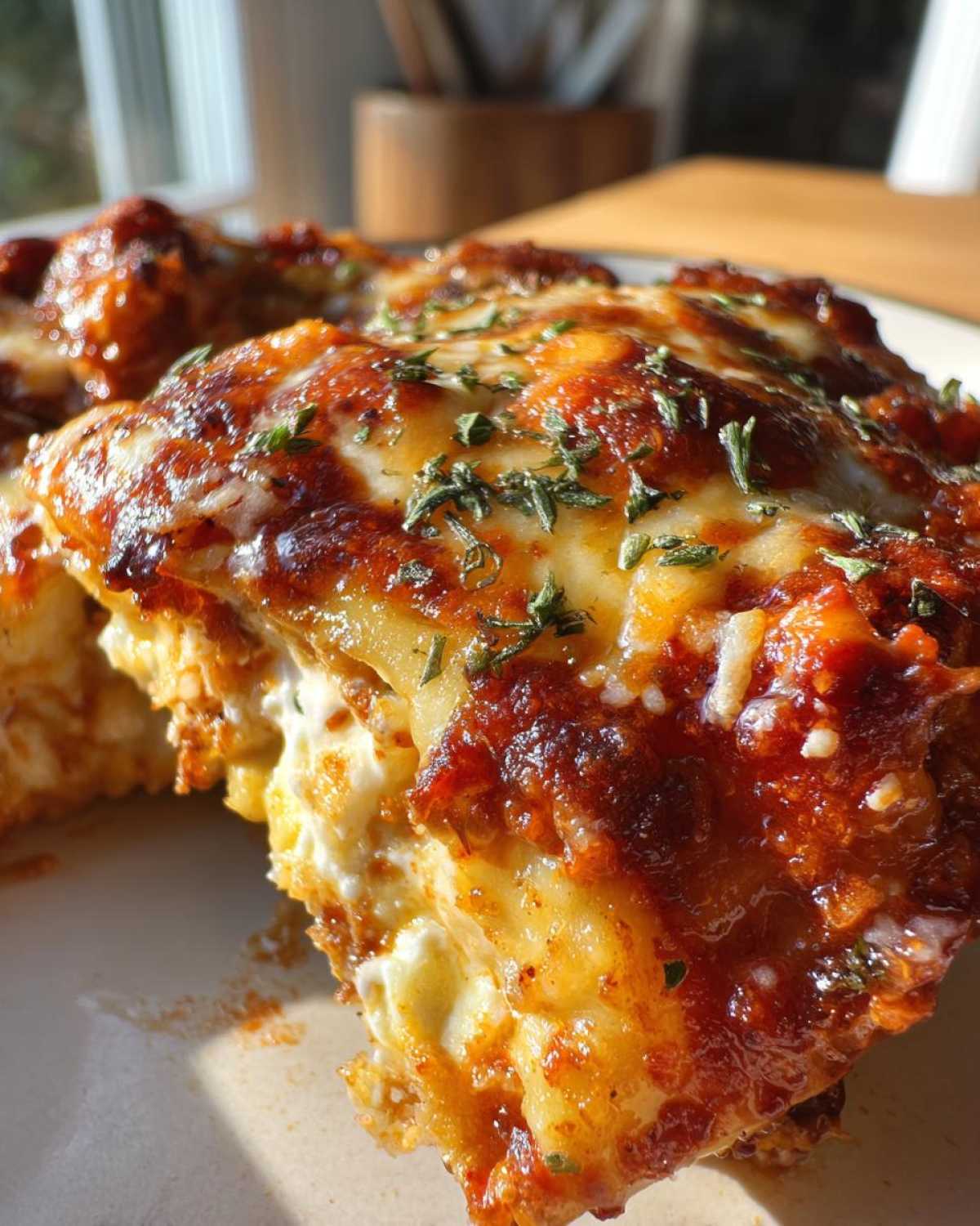 5-Ingredient Cheesy Baked Ravioli (Lazy Lasagna Hack) - detail 3