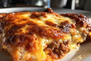 5-Ingredient Cheesy Baked Ravioli (Lazy Lasagna Hack)
