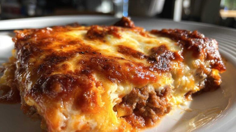 5-Ingredient Cheesy Baked Ravioli (Lazy Lasagna Hack)