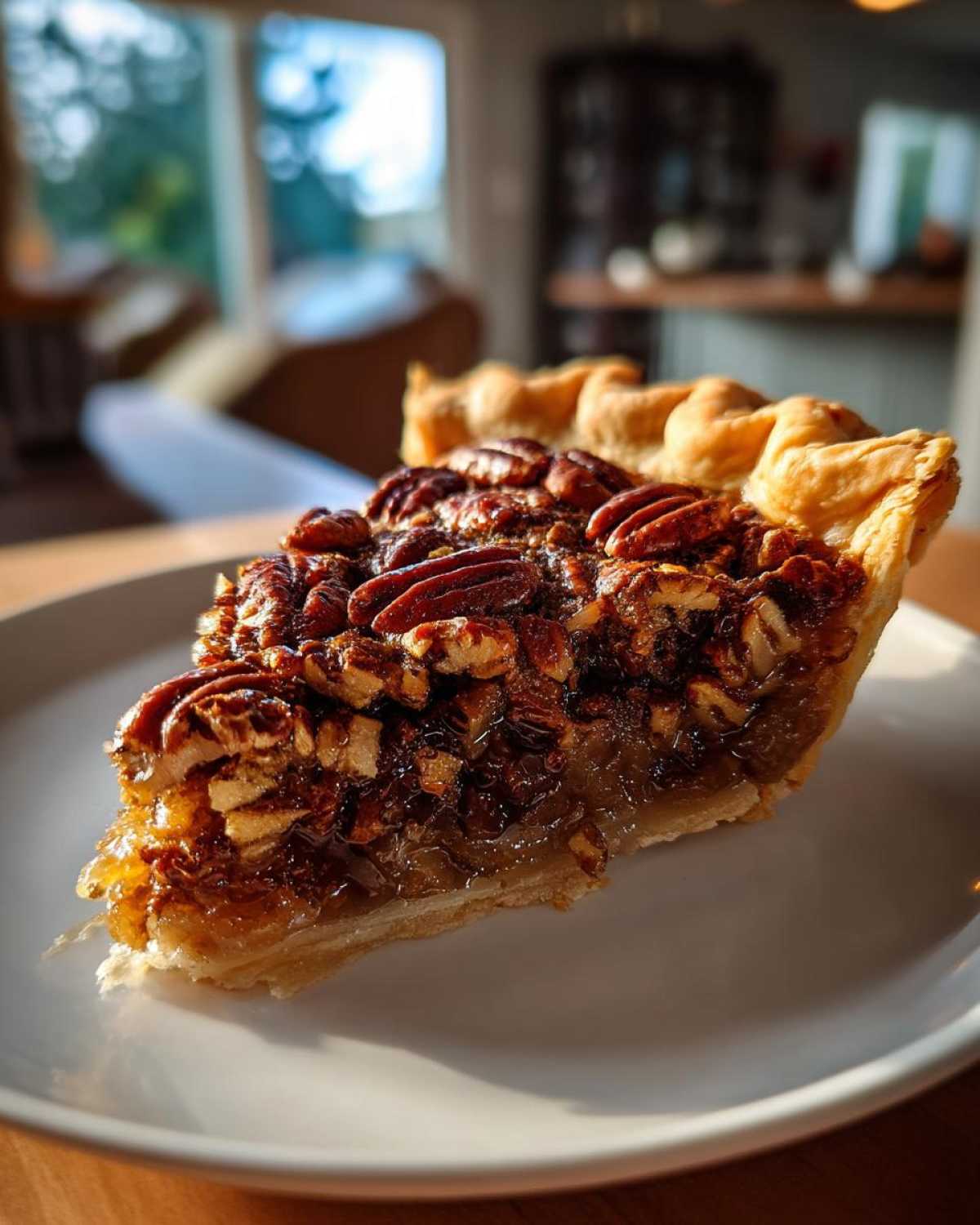 Brown Butter Bourbon Pecan Pie (Holiday Twist on a Classic) - detail 2