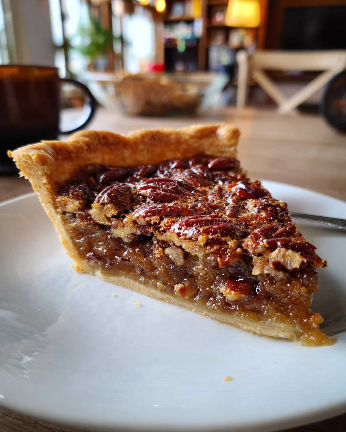 Brown Butter Bourbon Pecan Pie (Holiday Twist on a Classic) - detail 3