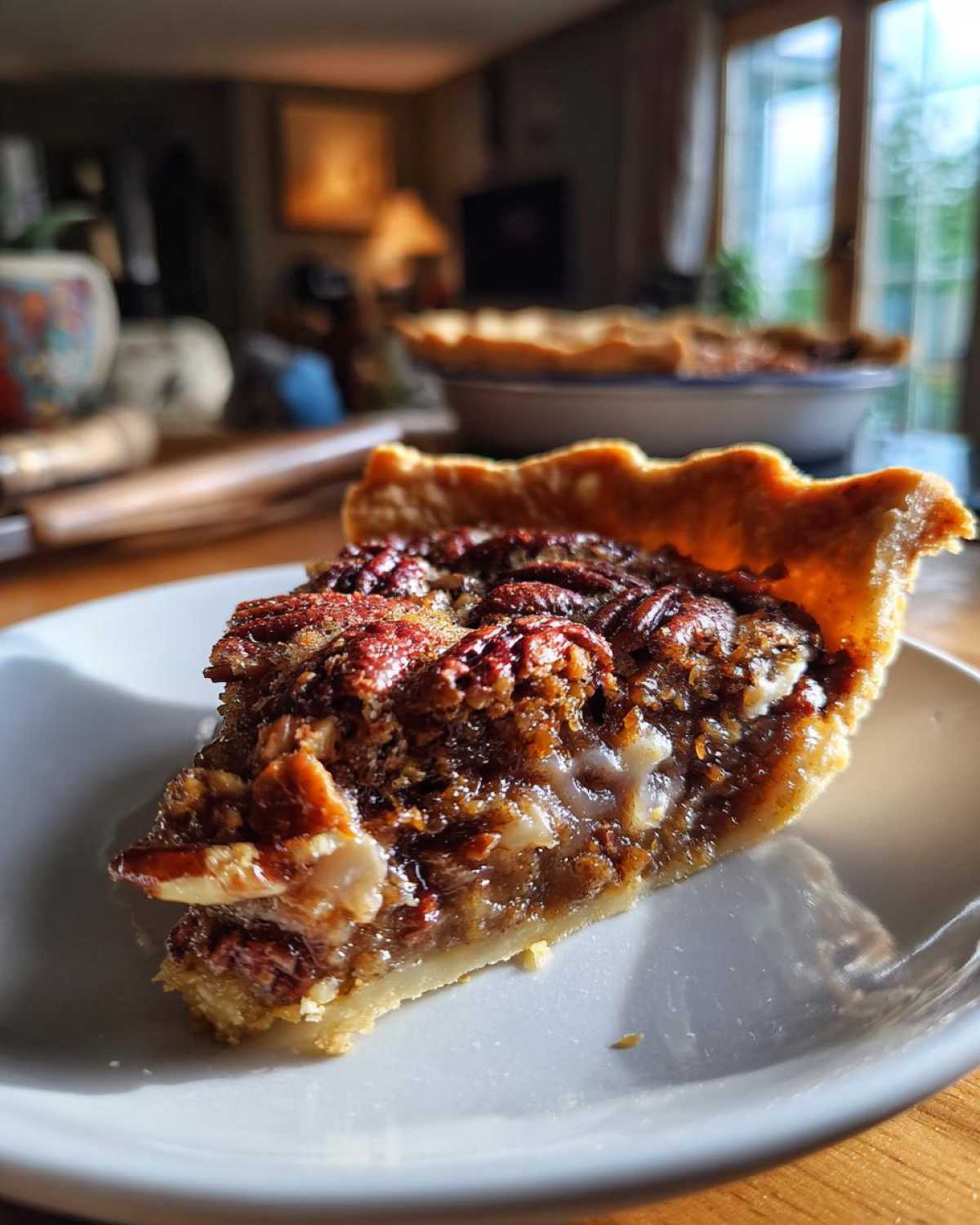 Brown Butter Bourbon Pecan Pie (Holiday Twist on a Classic) - detail 4