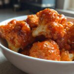 Buffalo Cauliflower Bites (Addictive Vegetarian Wing Swap)