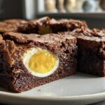 Cadbury Egg Brownies (Easter Candy Surprise Dessert)