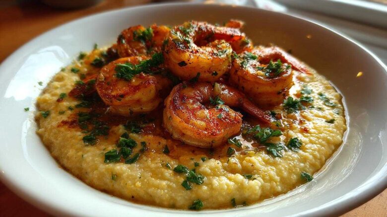 Cajun Shrimp and Cheesy Grits (Southern Comfort Made Simple)