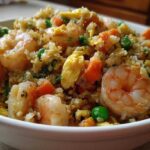 Cauliflower Fried Rice with Shrimp (Low-Carb Takeout Fix)
