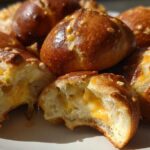 Cheddar Jalapeño Stuffed Pretzel Bites (Pub Snack at Home)