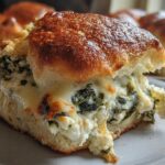 Cheesy Spinach Artichoke Dip Sliders (Party Snack Mashup)
