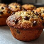 Chocolate Chip Banana Bread Muffin Tops (Snackable Muffin Hack)