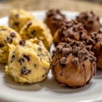 Chocolate Chip Cookie Dough Truffles (Egg-Free Edible Cookie Dough Bites)