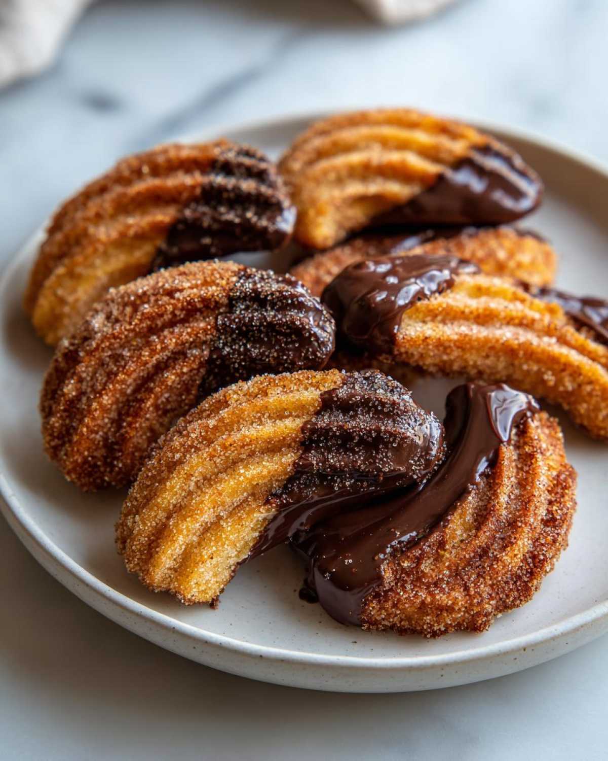 Chocolate-Dipped Churro Cookies (Trend Alert Treat) - detail 3