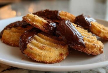 Chocolate-Dipped Churro Cookies (Trend Alert Treat)